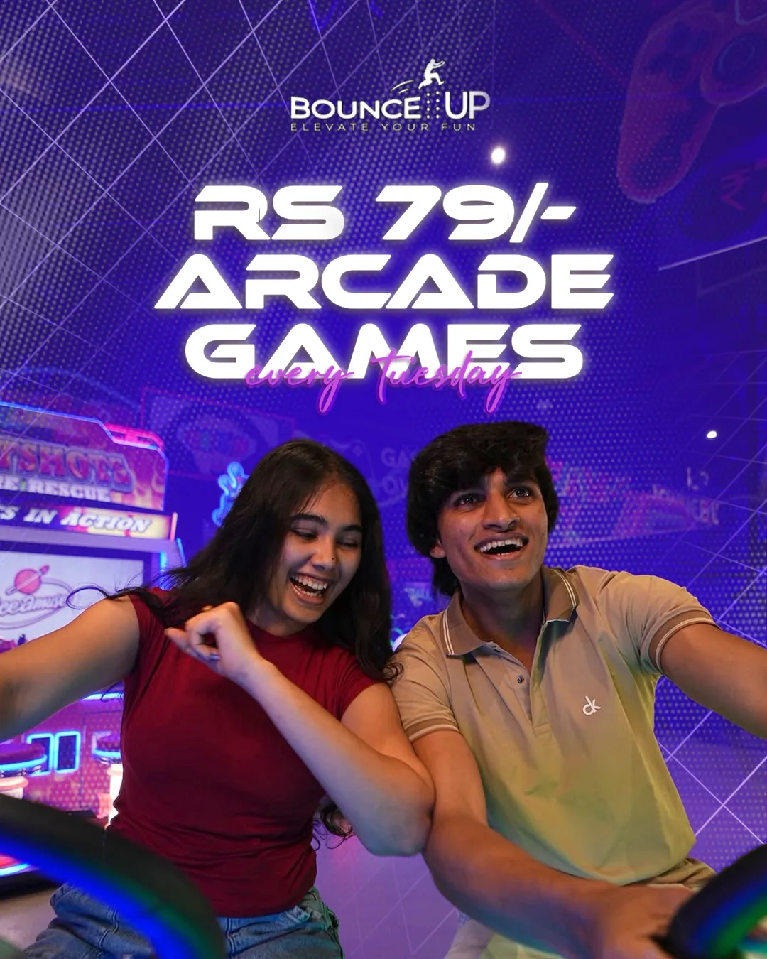 ₹79 arcade games every Tuesday